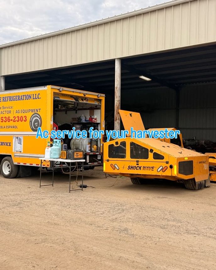 MADERA MOBILE REFRIGERATION service truck on a job